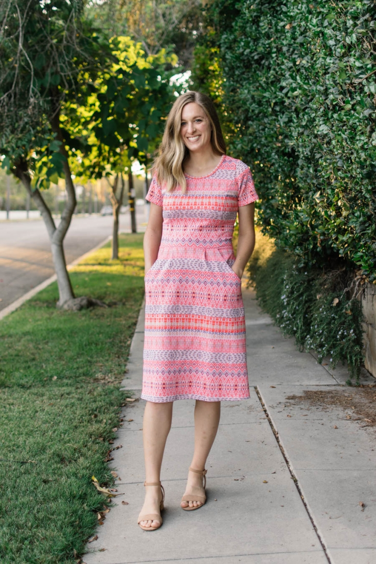 Charleston Dress [low bust adjustment] – The Sewing Things Blog