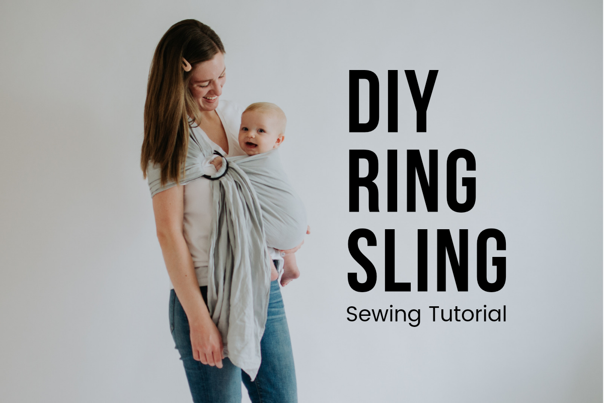 Diy ring sling sales baby carrier