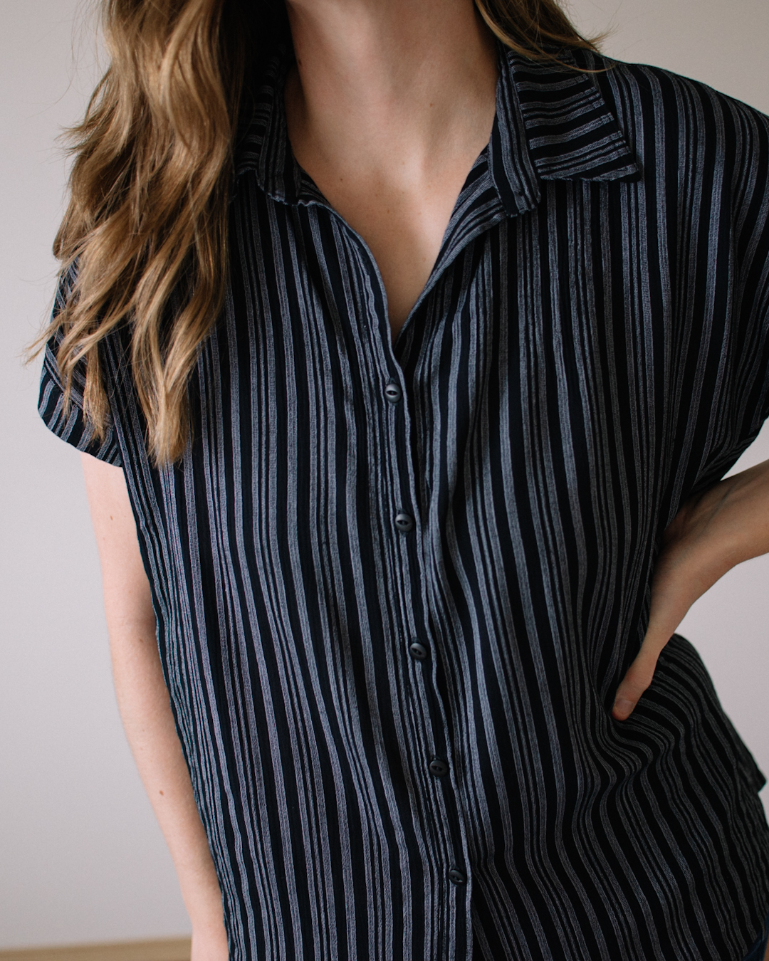 Kalle Shirt in Crinkle Rayon Crepe – The Sewing Things Blog