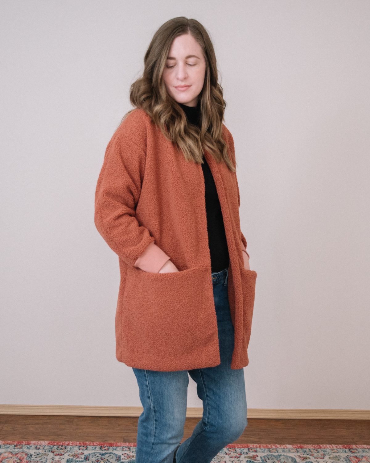 Esme Cardigan – Sherpa Teddy Coat