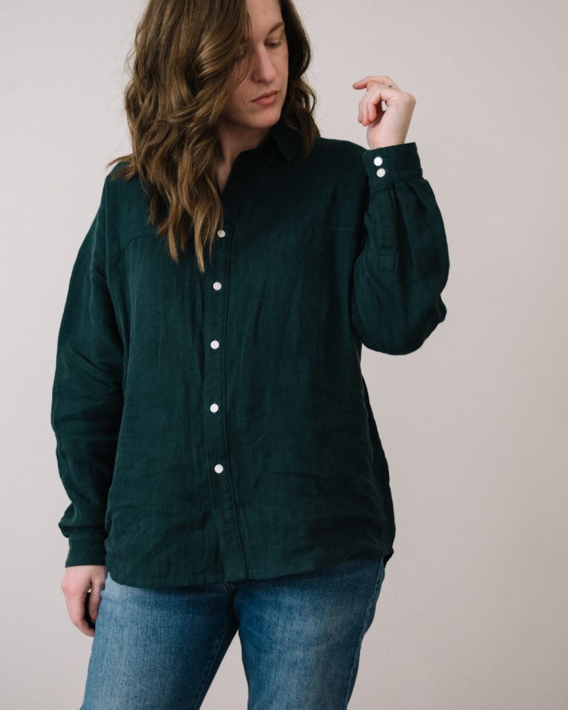 Oyla Shirt by Paper Theory | The Sewing Things Blog
