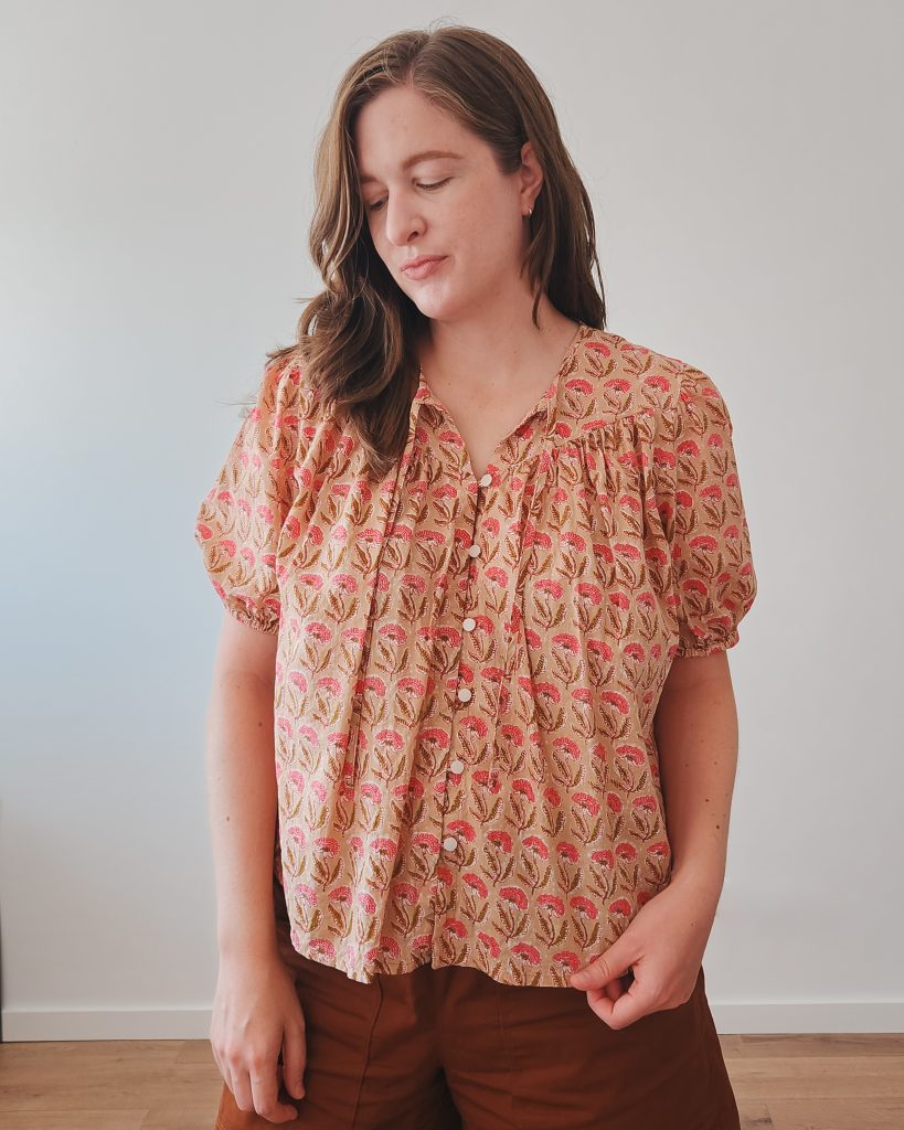 Nusch Blouse by Bertina Paris | The Sewing Things Blog