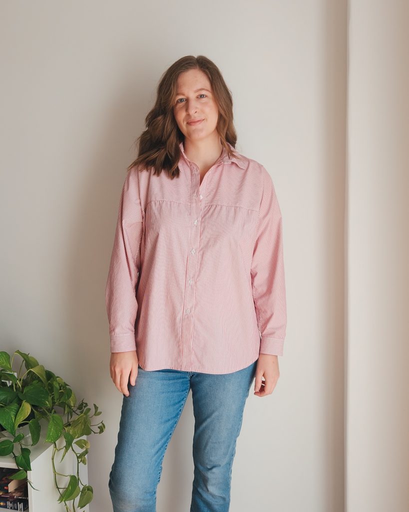 Olya Shirt by Paper Theory Patterns | The Sewing Things Blog