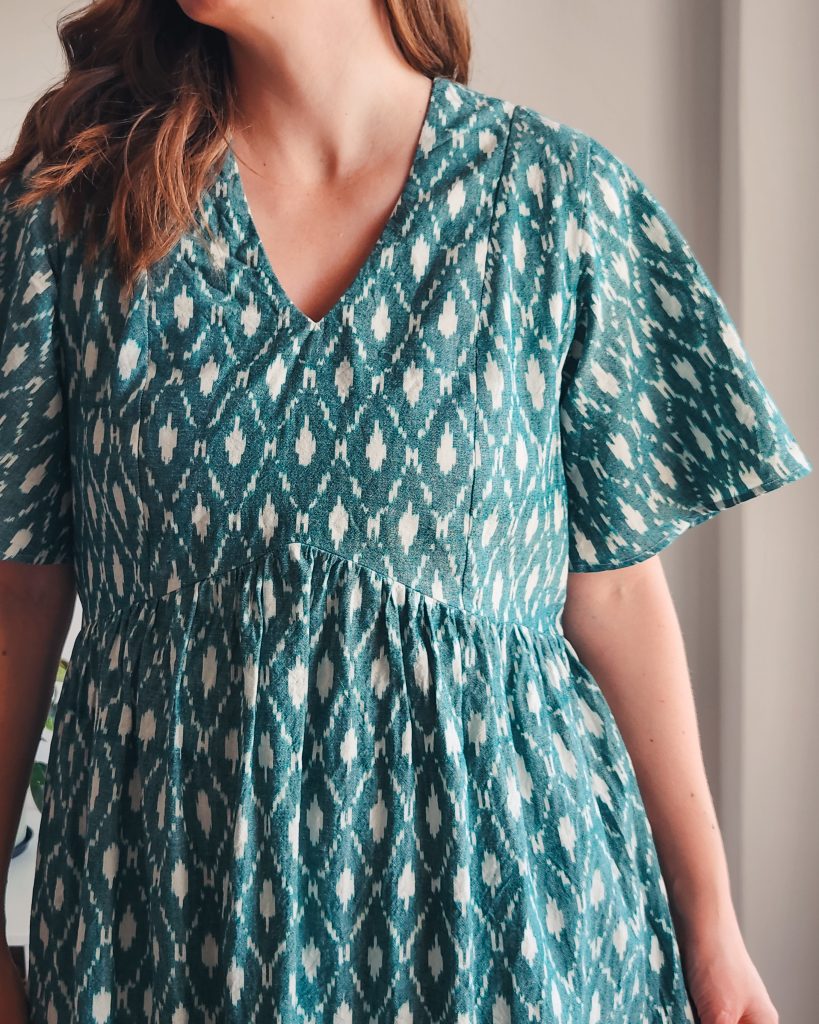 Elbe Textiles Duplantier Dress | The Sewing Things Blog