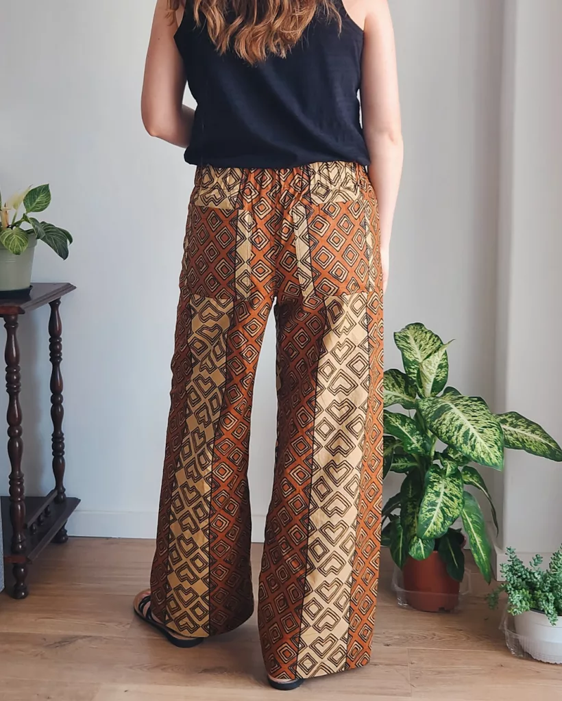 Anna Allen – Pomona Pants, Wax Printed – The Sewing Things Blog